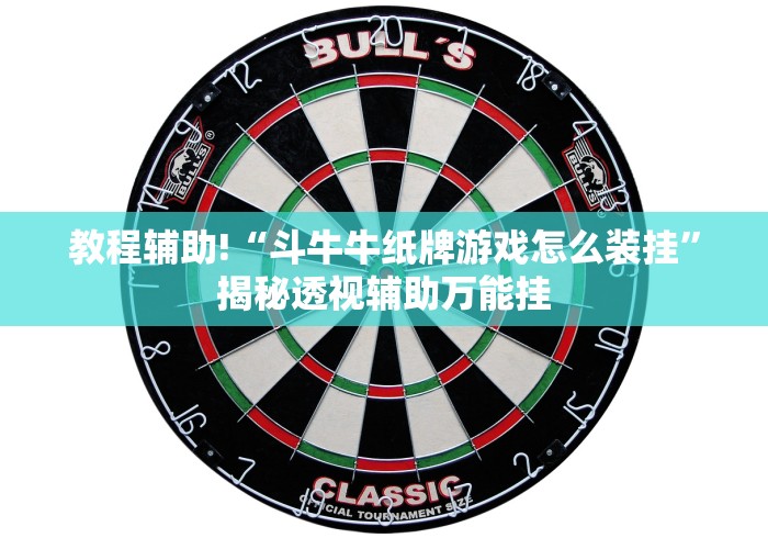 教程辅助!“斗牛牛纸牌游戏怎么装挂”揭秘透视辅助万能挂
