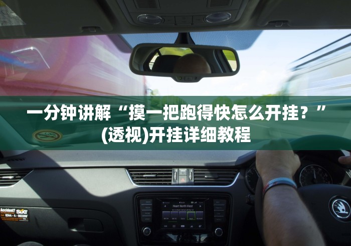 一分钟讲解“摸一把跑得快怎么开挂？”(透视)开挂详细教程